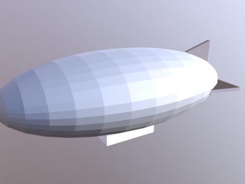 Zeppelin 3D model