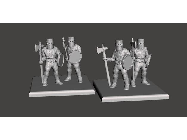 15mm HotT Knights of Serbia - Rebase 