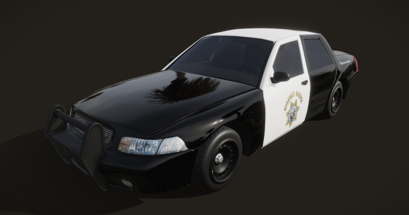 California Highway Patrol Car
