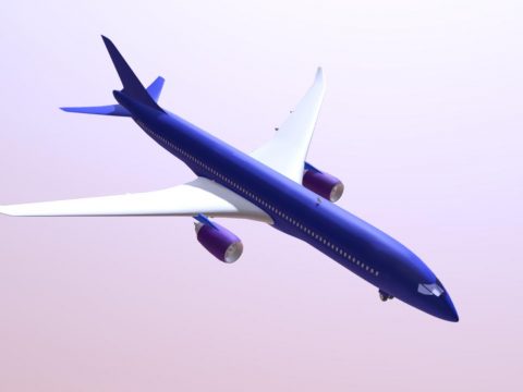 Carbon Fiber Commercial Airliner