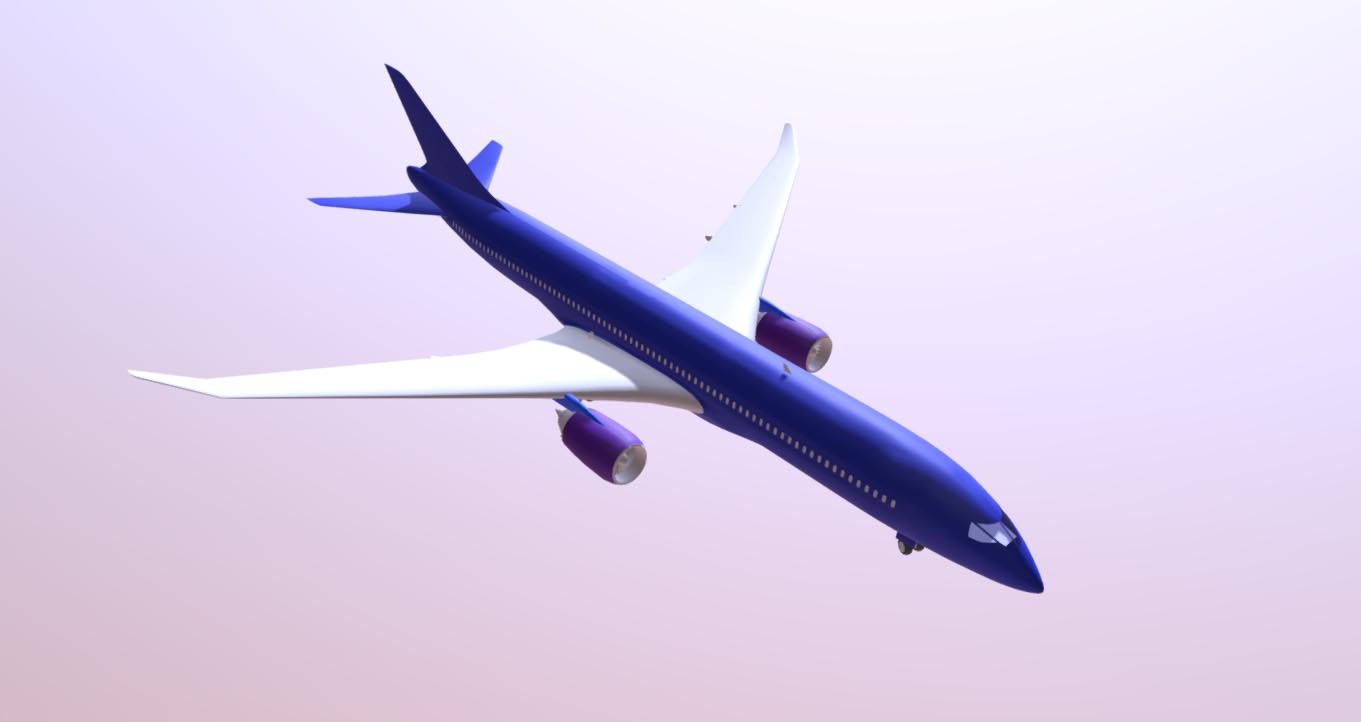 Carbon Fiber Commercial Airliner