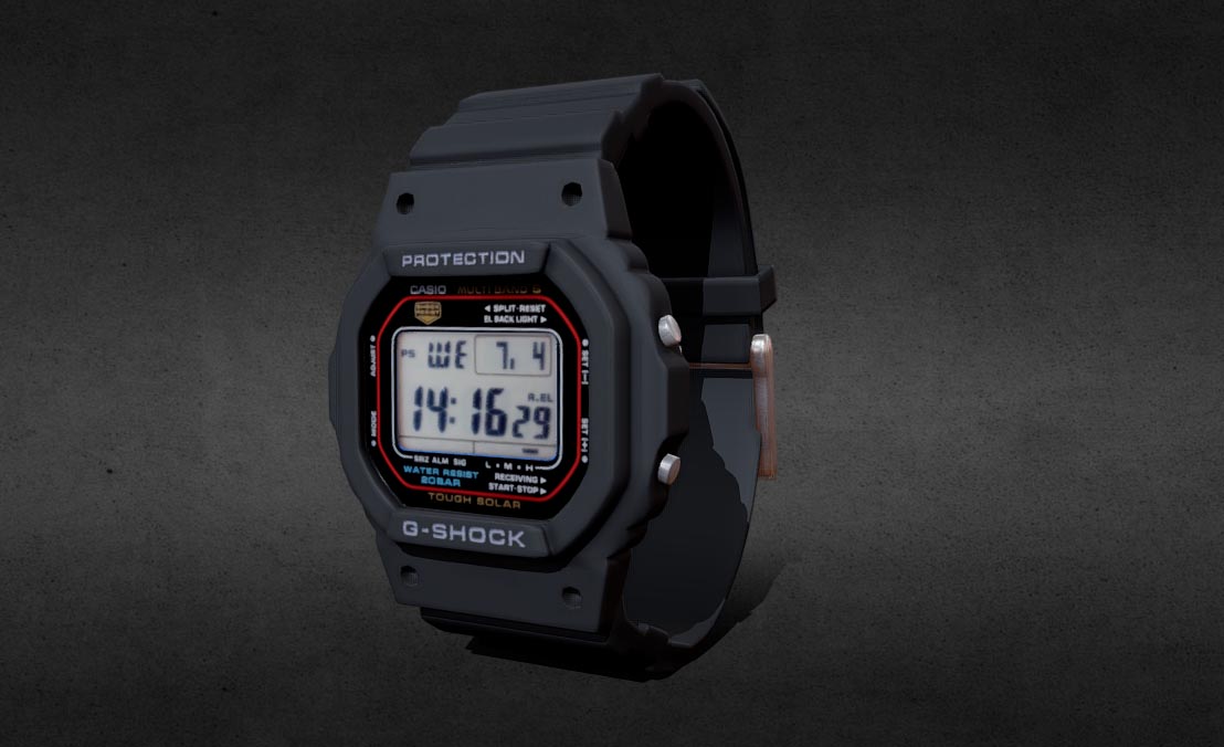 Casio G Shock digital watch