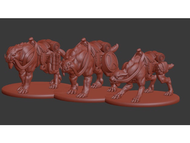 Critical Role Moorbounder Miniatures