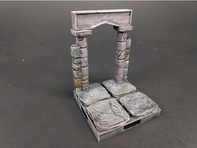 Dungeon Stone Archways - DownloadFree3D.com
