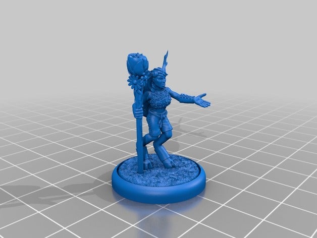 Fae Tiefling Druid