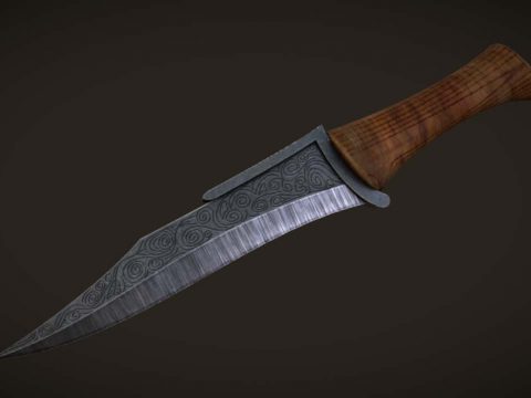 3D Knife model