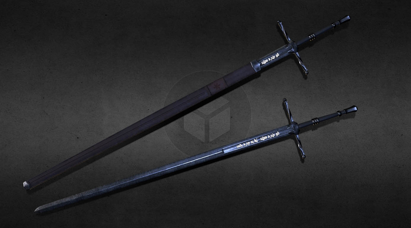 Long Sword 3D model