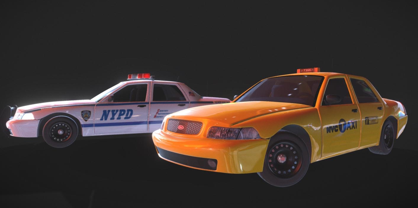 New York Police and Taxi