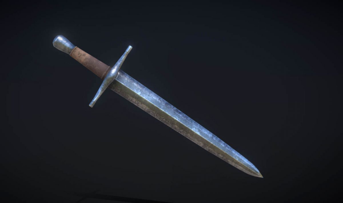 Old Battered Sword (sceard) - Downloadfree3d.com