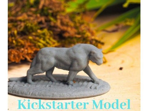 3D Panther model