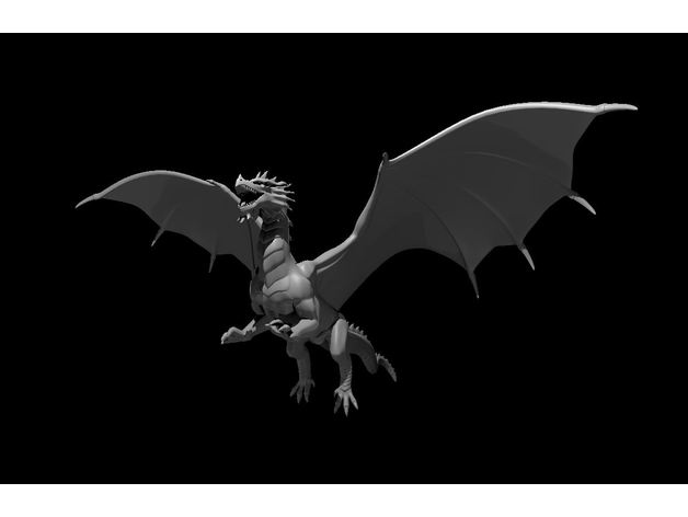 Red Dragon - Flying