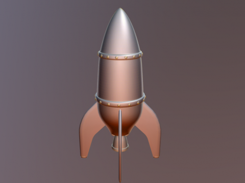 Rocket 3D model