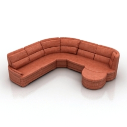 Sofa HIMOLLA 3d model