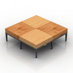Table Christian Liaigre 3d model