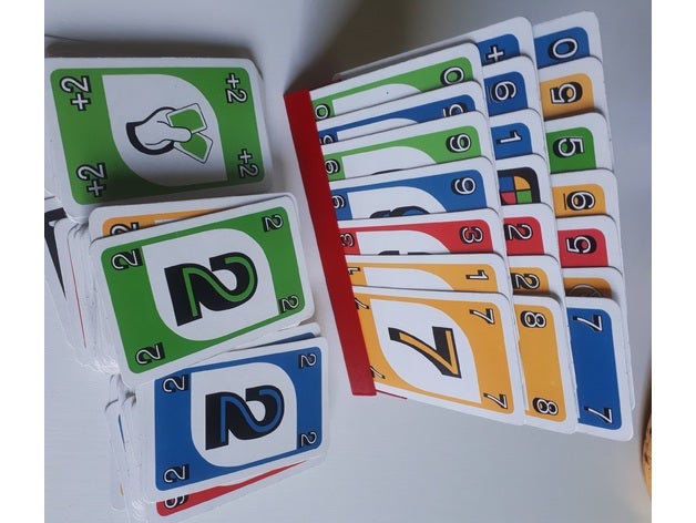 UNO playing card holder
