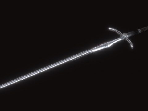 Warrior Sword - Low poly 3D Model