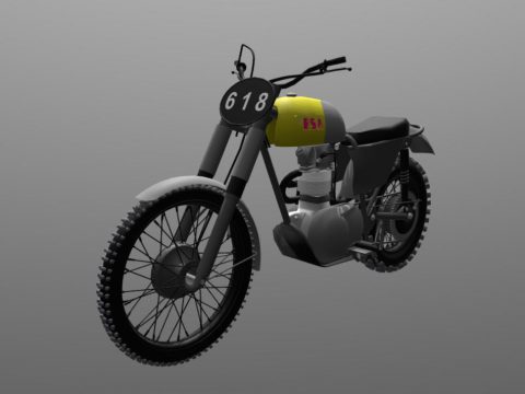 Motorcycle 3D model