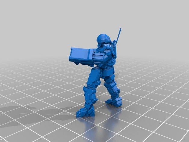 COM-TDK Commando "The Death's Knell" for Battletech - Redux