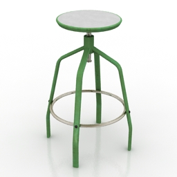 Chair AREA DECLIC VITO 3d model