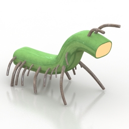 Lamp centipede 3d model