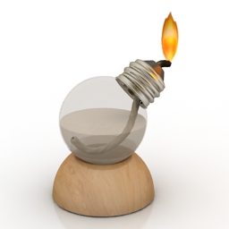 Lamp oil 3d model download