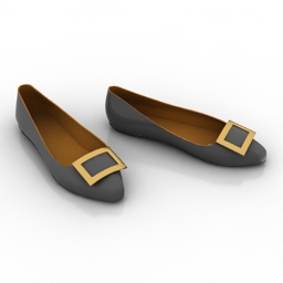 Shoes 3d model for interior