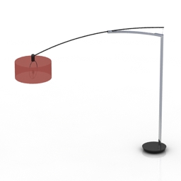Torchere Vibia Balance Floor Lamp 3d model