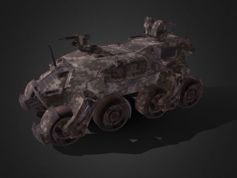 Vehicle with weapons