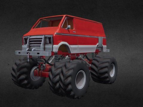 Lunchbox Monster Truck