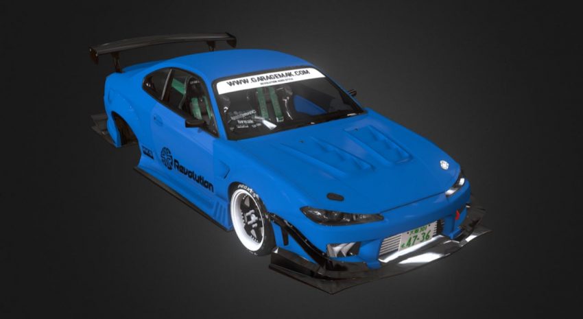 Nissan Silvia S15 Crew - DownloadFree3D.com