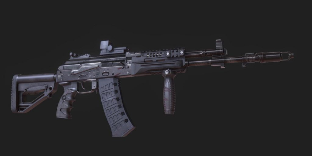 Torn AK12 - DownloadFree3D.com