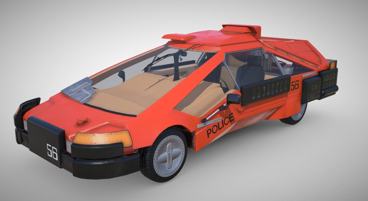 Blade Runner Deckard's Sedan | DownloadFree3D.com