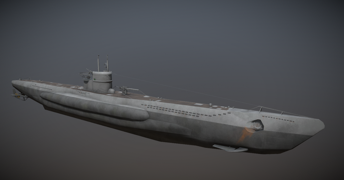 U-557 - DownloadFree3D.com