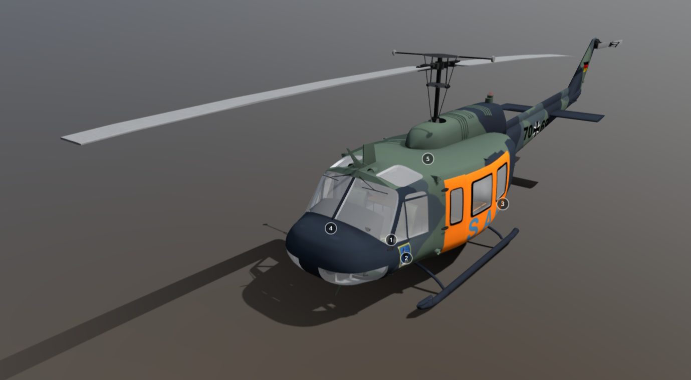 Bell UH-1 Iroquois (Huey)