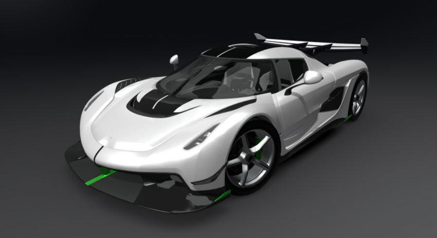 Koenigsegg Jesco - DownloadFree3D.com