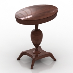 Table CHRISTOPHER GUY OVALESQUE 3d model