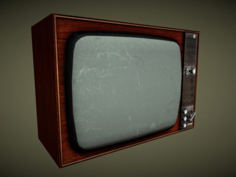 Old TV Gorizont 204