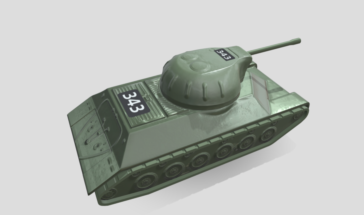 Tank toy from Sega's Goldeneye Pinball