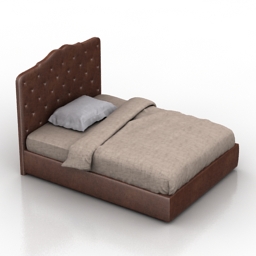 Bed Darlington Dantone home 3d model