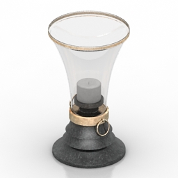 Candlestick Lamp PIETER ADAM PA 2818 3d model