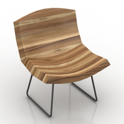 Chair Karim Rashid Chunk collection Artisan 3d model