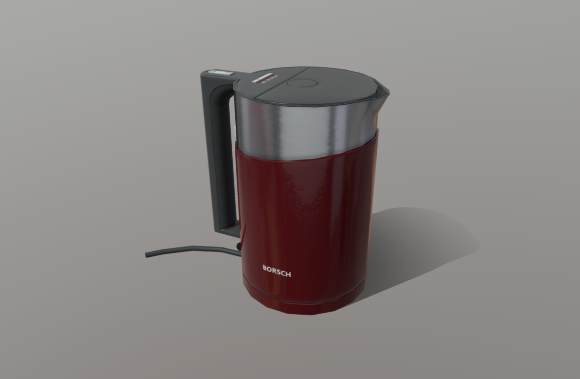 Kettle Low Poly