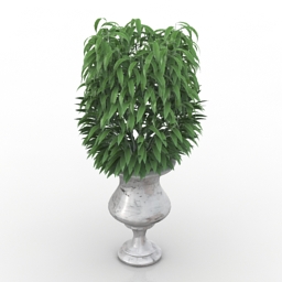 Vase flower 3d model
