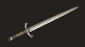 Arming Sword (Gothic Fanart) - DownloadFree3D.com