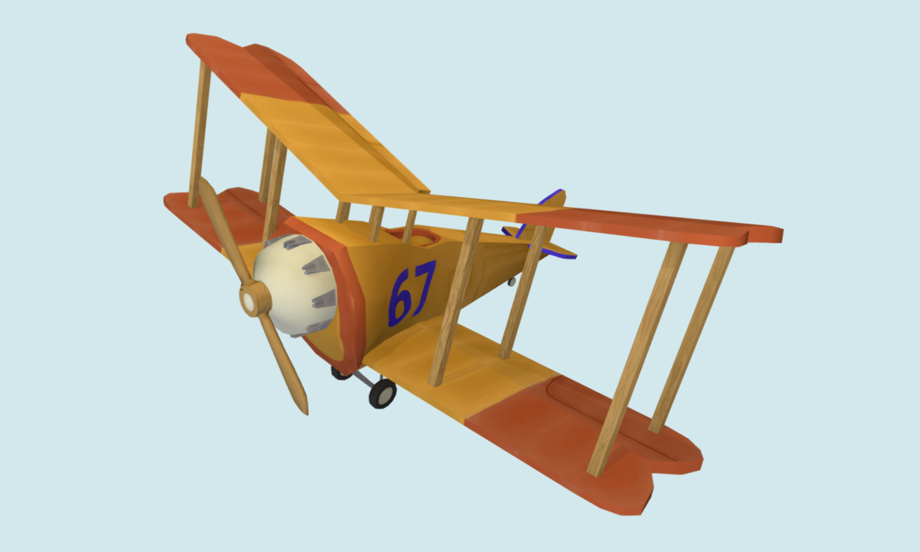 Gelders Lion Game Art Plane