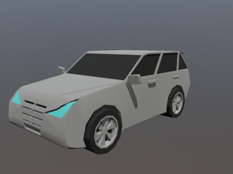 Low Poly SUV