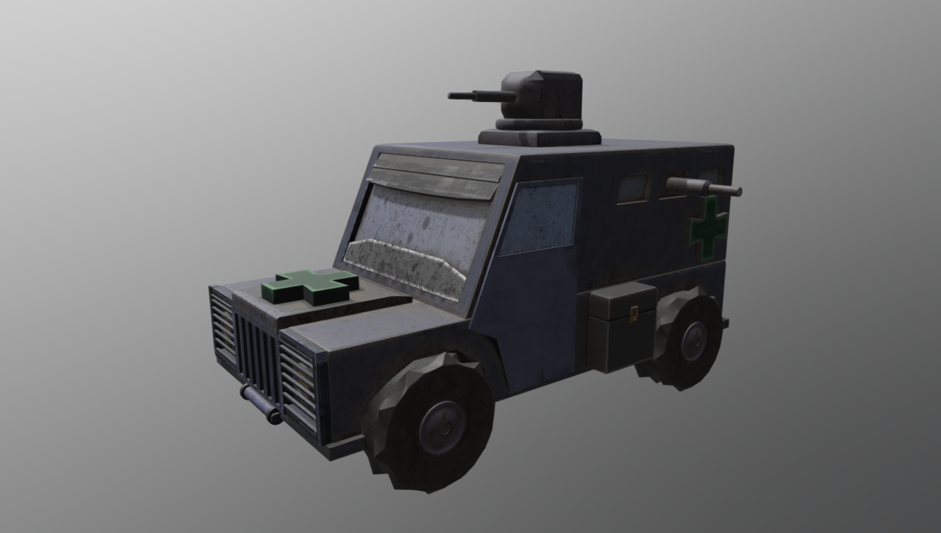 Post-apocalyptic vehicle