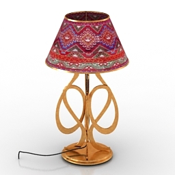Lamp Giusti Portos Florian 3d model