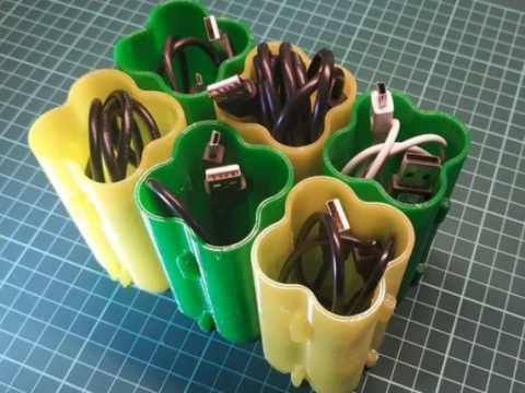 Puzzle Boxes for USB cables