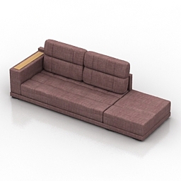 Sofa Atlant 3H by livs 3d model